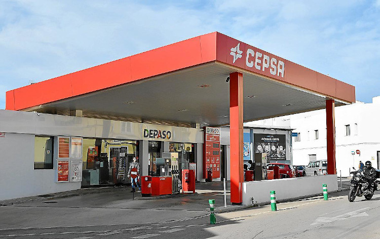 Estacion de servicio de Cepsa