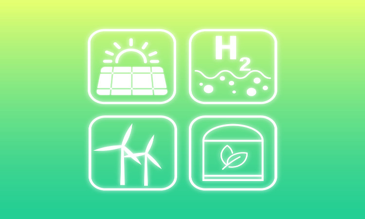 Diferentes fuentes de energía