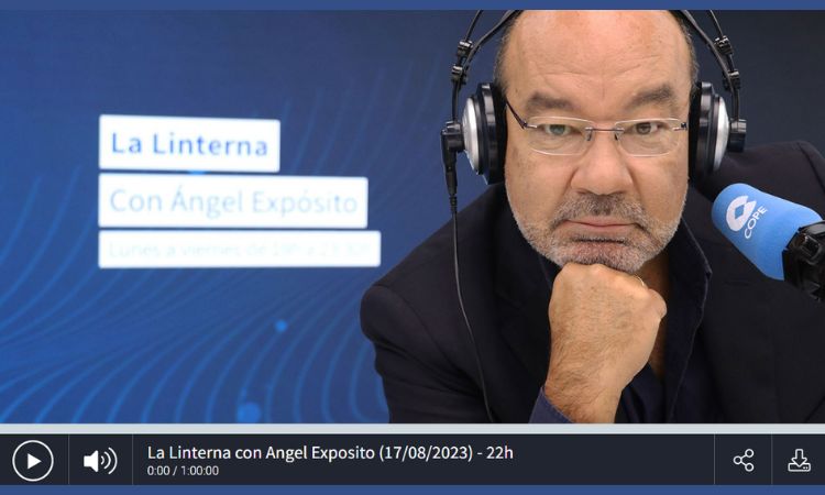 Entrevista en La Linterna de COPE