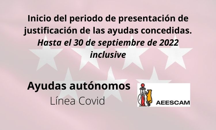 Justifica las ayudas a empresas afectadas por la COVID-19