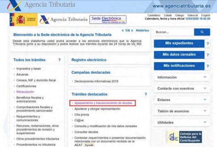 Guía para el aplazamiento de impuestos para PYMES 