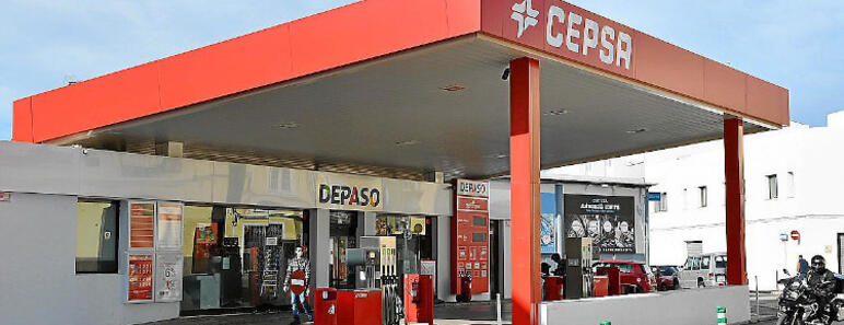 Estacion de servicio de Cepsa