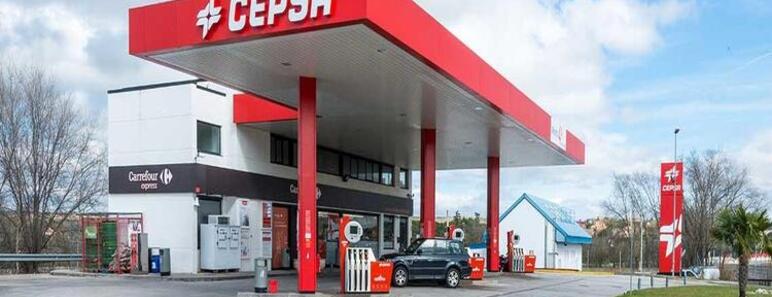 Estacion de servicio de Cepsa