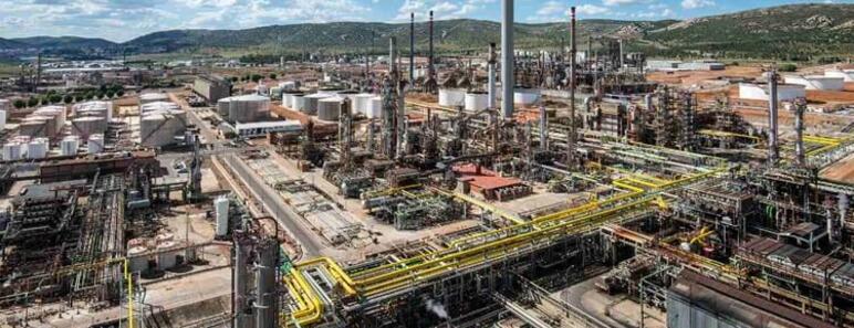 Refinería de Repsol en Puertollano (Ciudad Real). Foto: Repsol
